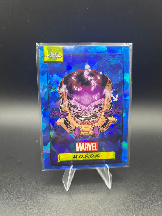 2024 Topps Chrome Marvel M.O.D.O.K. Sapphire Base