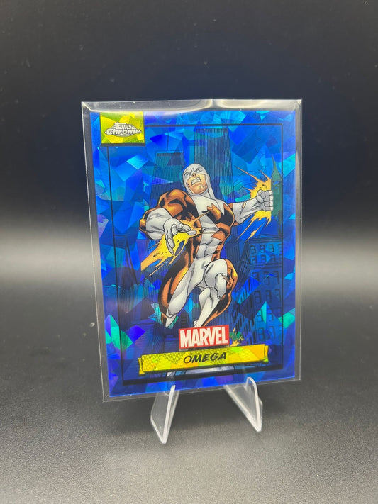 2024 Topps Chrome Marvel Omega Sapphire Base