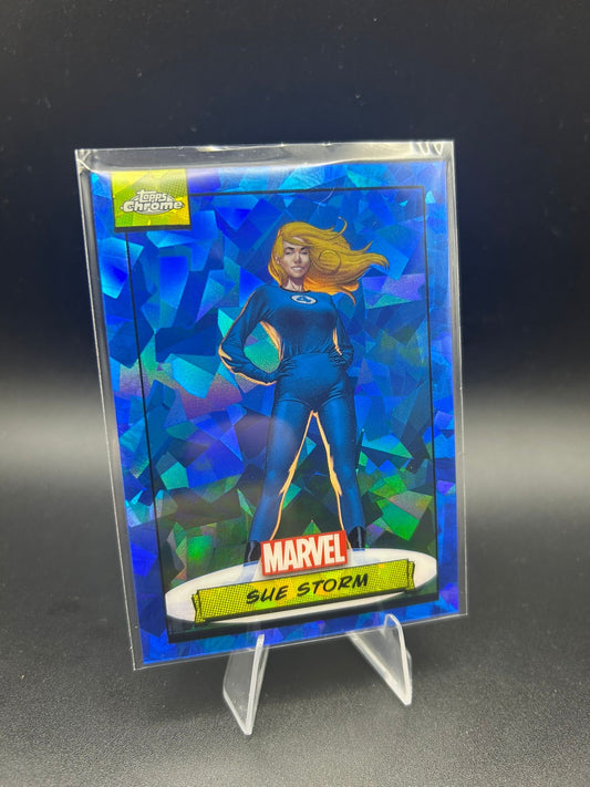 2024 Topps Chrome Marvel Sue Storm Sapphire Base