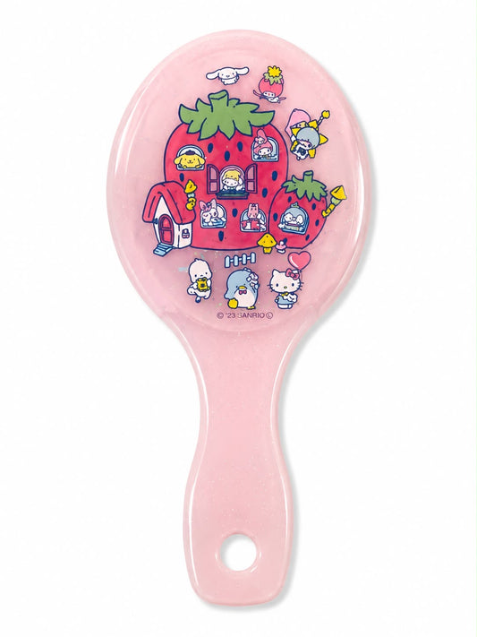 Strawberry House Mini Japanese Sanrio Handheld Mirror
