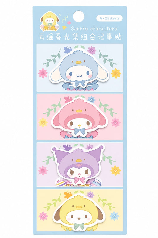 Penguin Onesies Mini Post-It Sanrio Sticky Notes