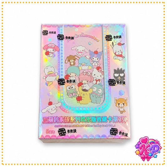 Kakawow Sanrio Joy V2 Collectible Card Booster Box - 10 Packs