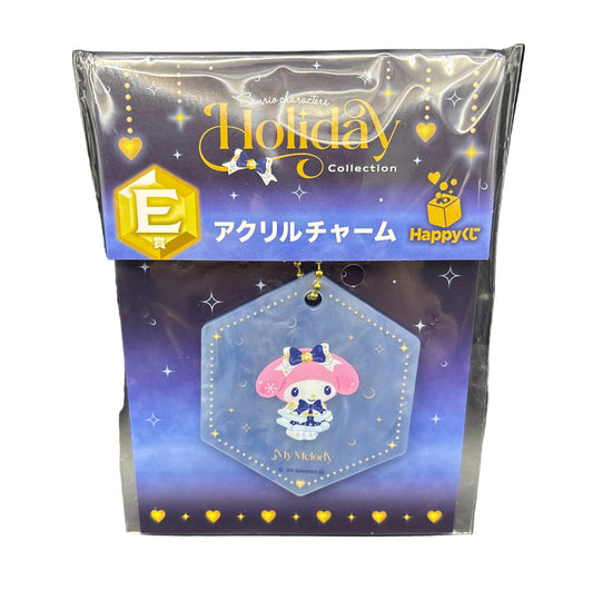 Melody Holiday Hexagon Japanese Sanrio Acrylic Keychain