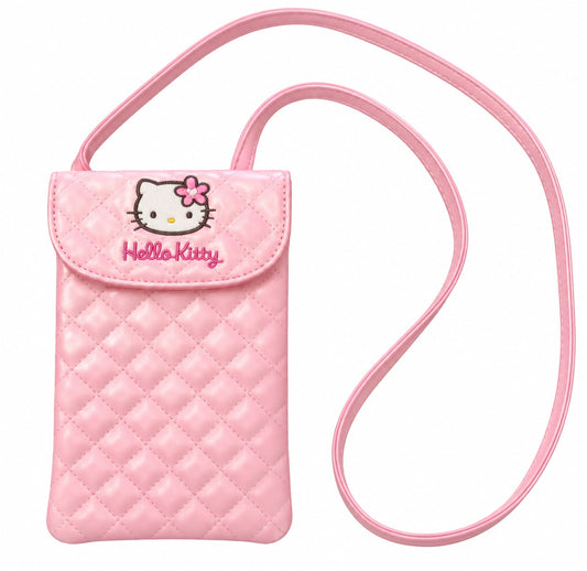 Hello Kitty Pink Leatherette Japanese Sanrio Crossbody Bag