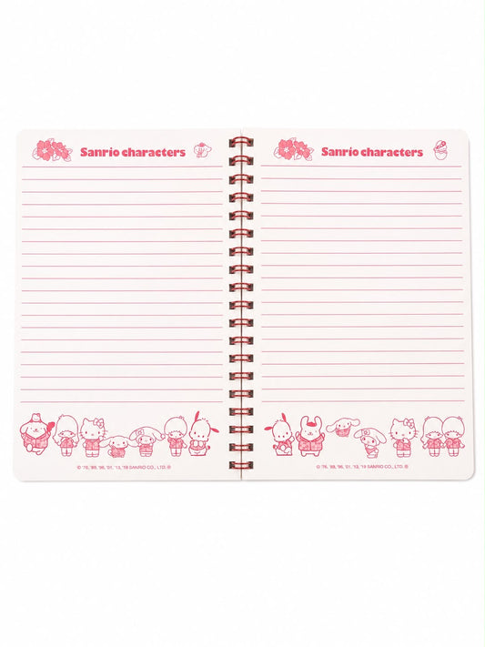 Multi Characters B6 Mini Japanese Sanrio Notebook