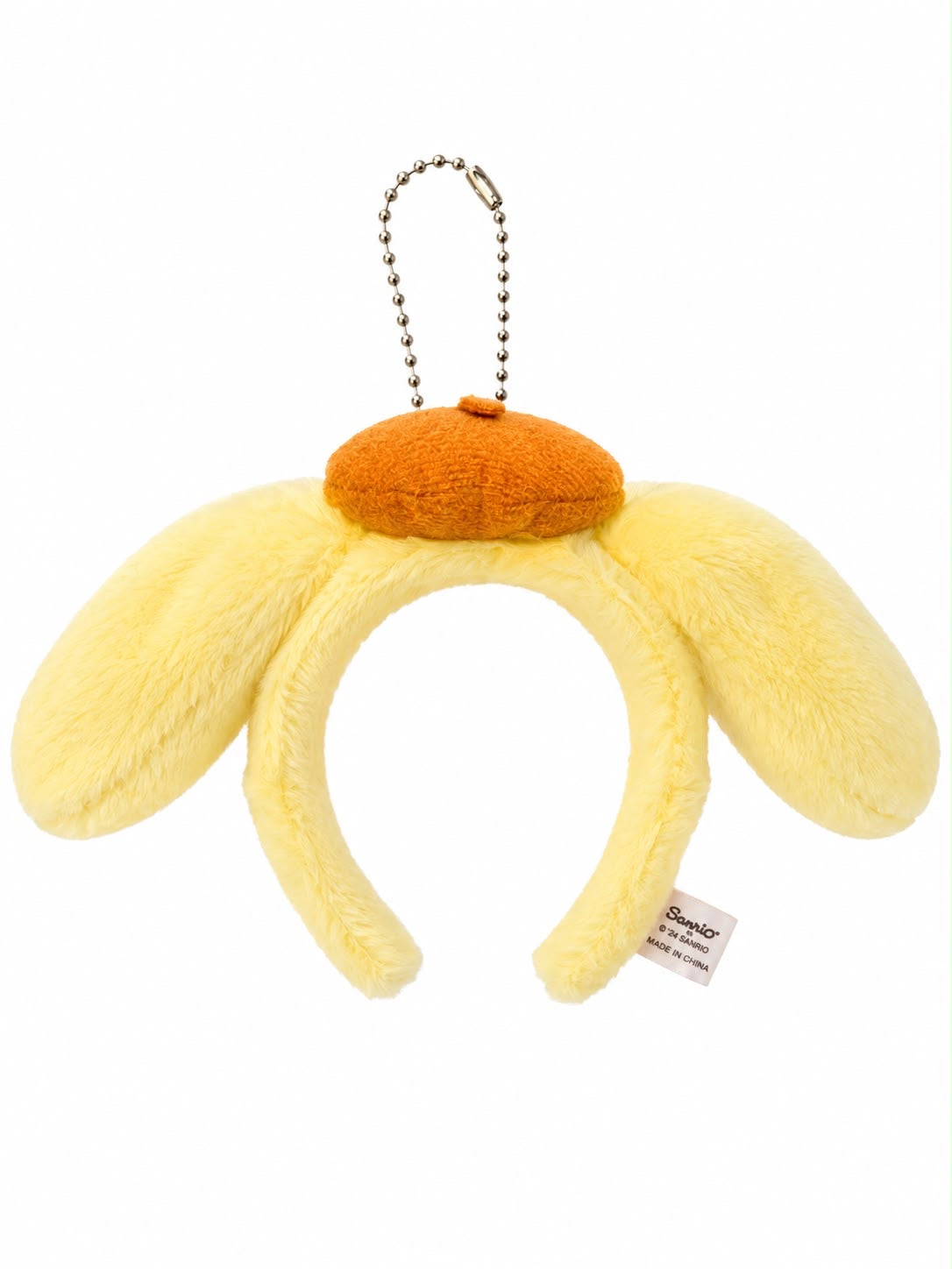 PomPomPurin Mini Headband Japanese Sanrio Plush Keychain