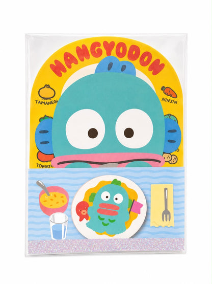 Hangyodon Mini Shaped Notepaper Japanese Sanrio