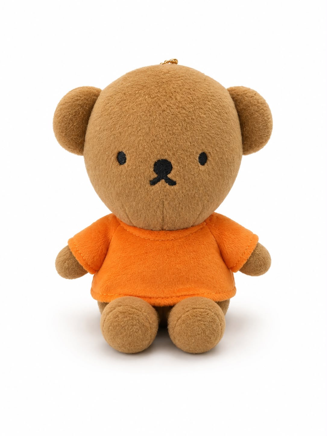 Miffy Brown Bear Japanese Plush Keychain