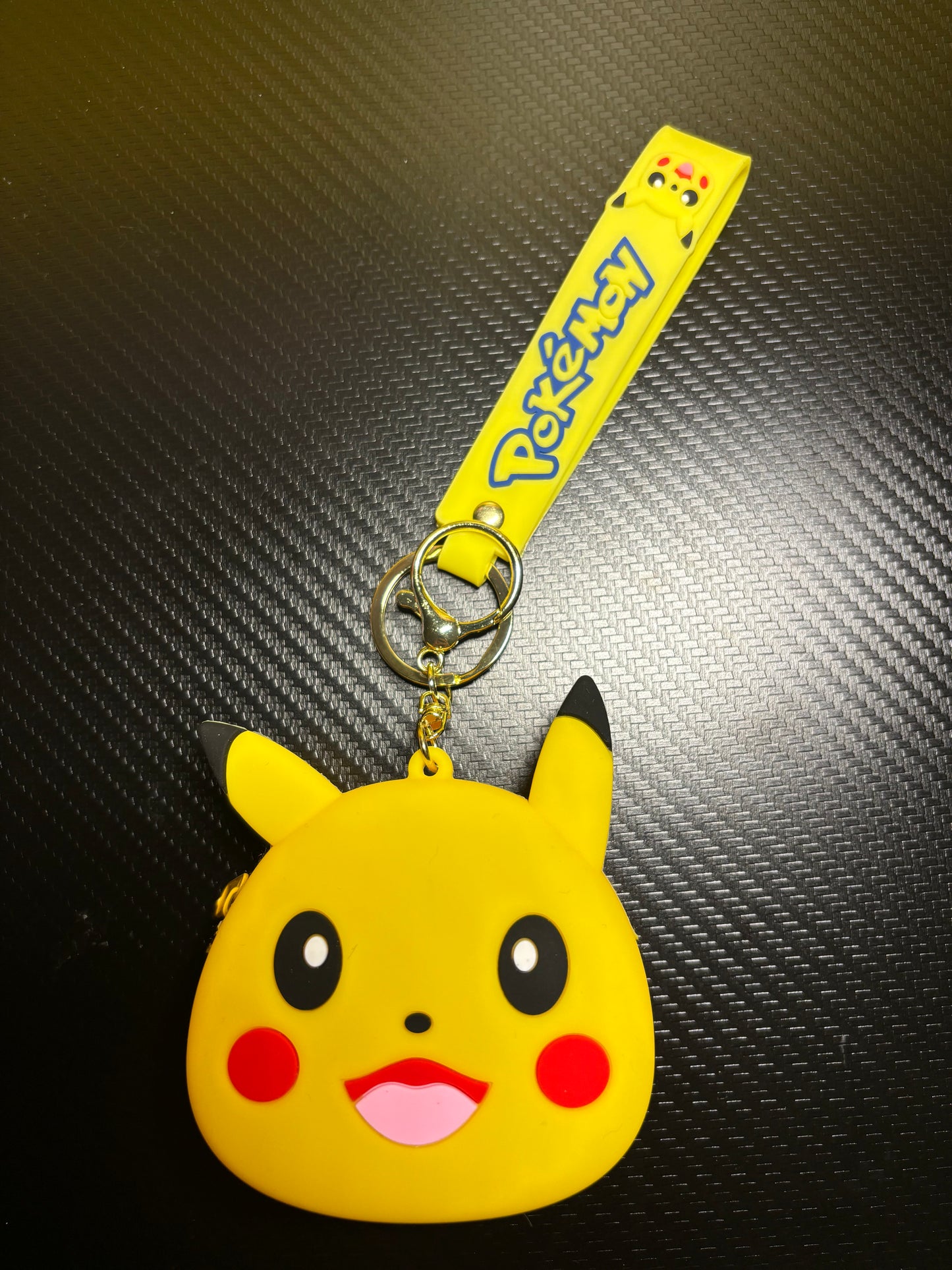 Character Silicone Purse Keychain