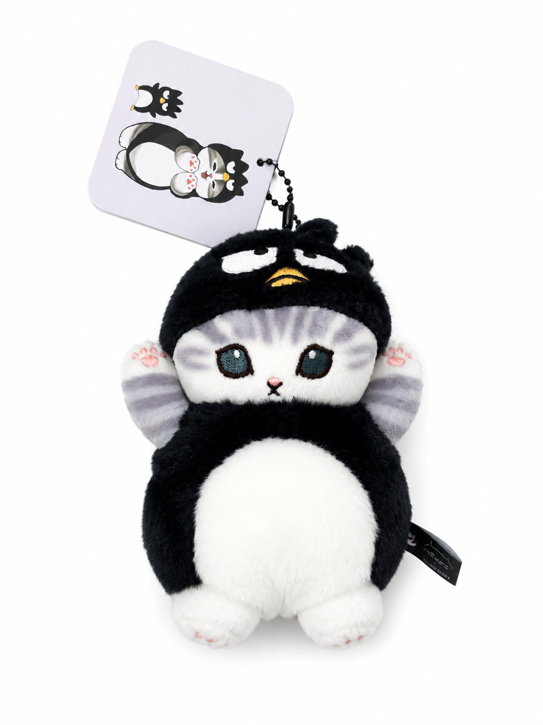 Badtz Maru Mofusand Sanrio Plush Keychain