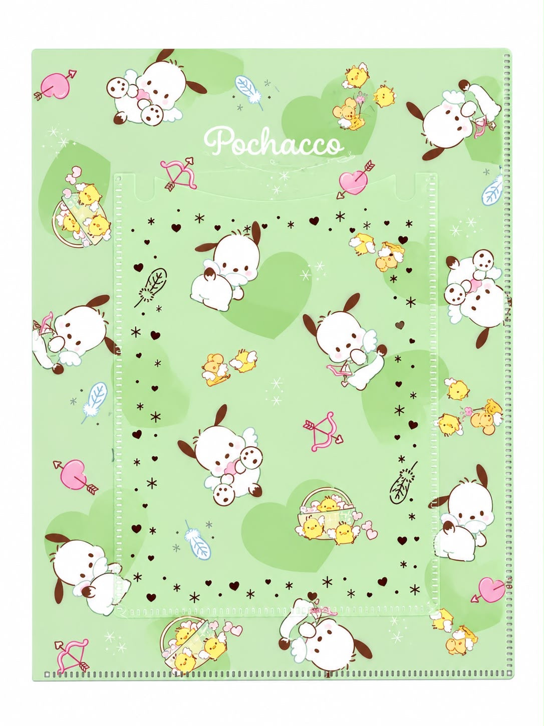 Pochacco Green Japanese Sanrio Photo Card Album