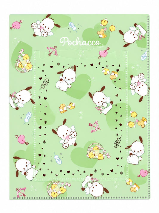 Pochacco Green Japanese Sanrio Photo Card Album