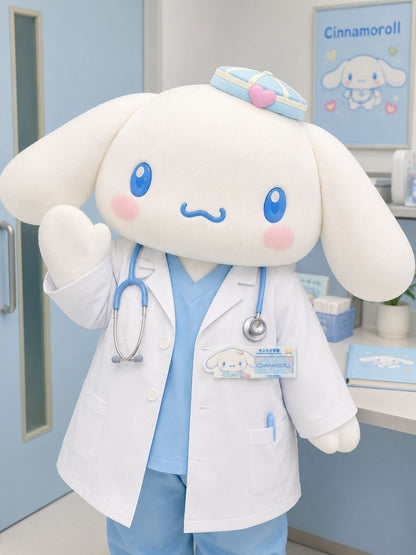 Cinnamoroll Name Badge Japanese Sanrio Clip