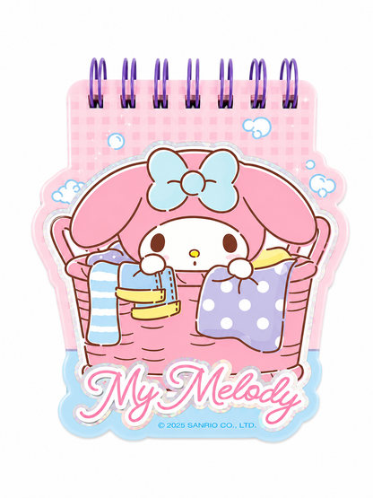 Melody Sparkles Shaped Sanrio Notebook