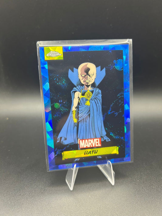 2024 Topps Chrome Marvel Uatu Sapphire Base