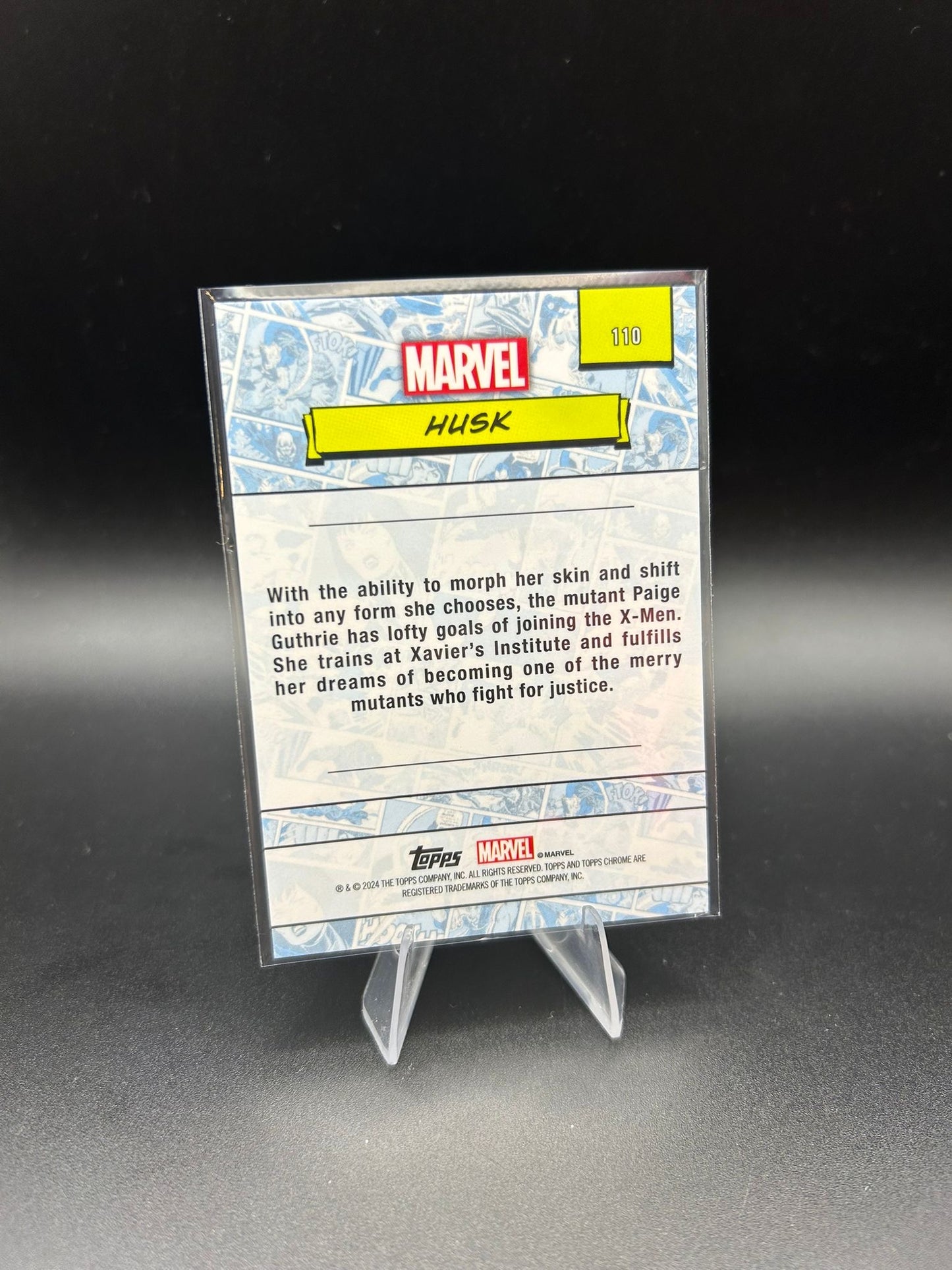 2024 Topps Chrome Marvel Husk Sapphire Base