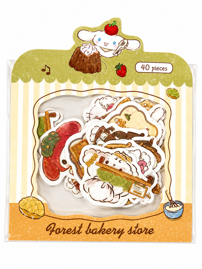 Bakery Sanrio 40pc Sticker Pack