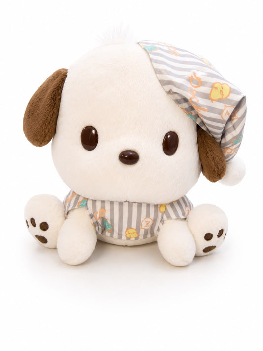 Pochacco Grey Pyjamas Bedtime Japanese Sanrio Plush