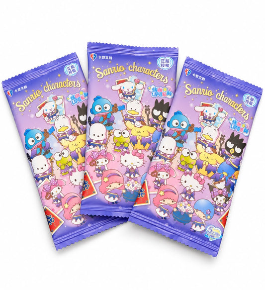 KB Sanrio Midnight Collectible Card 3pc Booster Packs