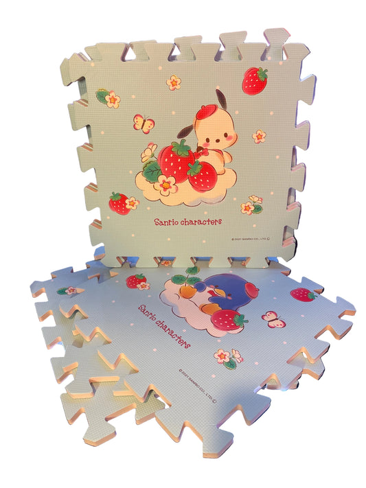 Childrens Foam Floor Puzzle Mats Set of 6 Japanese Sanrio