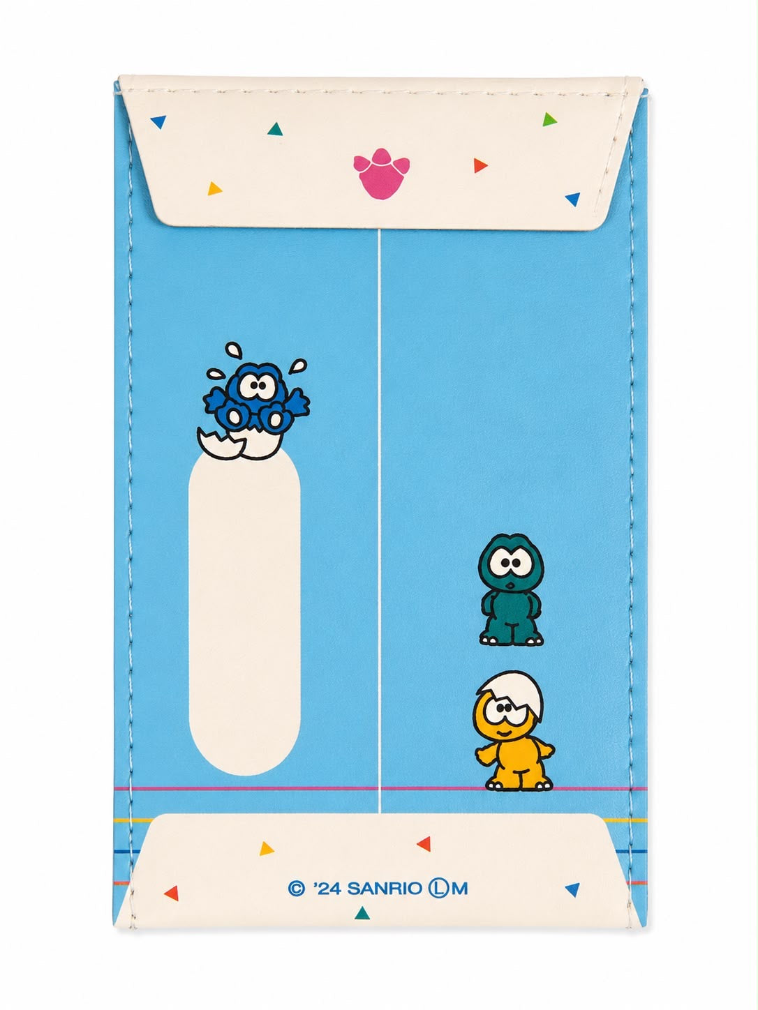 We are Dinosaurs Leatherette Card Pouch Japanese Sanrio