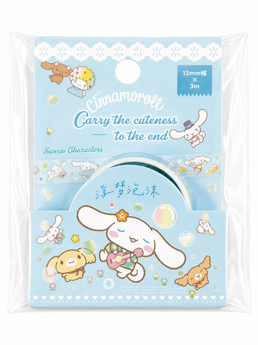 Cinnamoroll 3m Mini Sanrio Washi Tape Roll