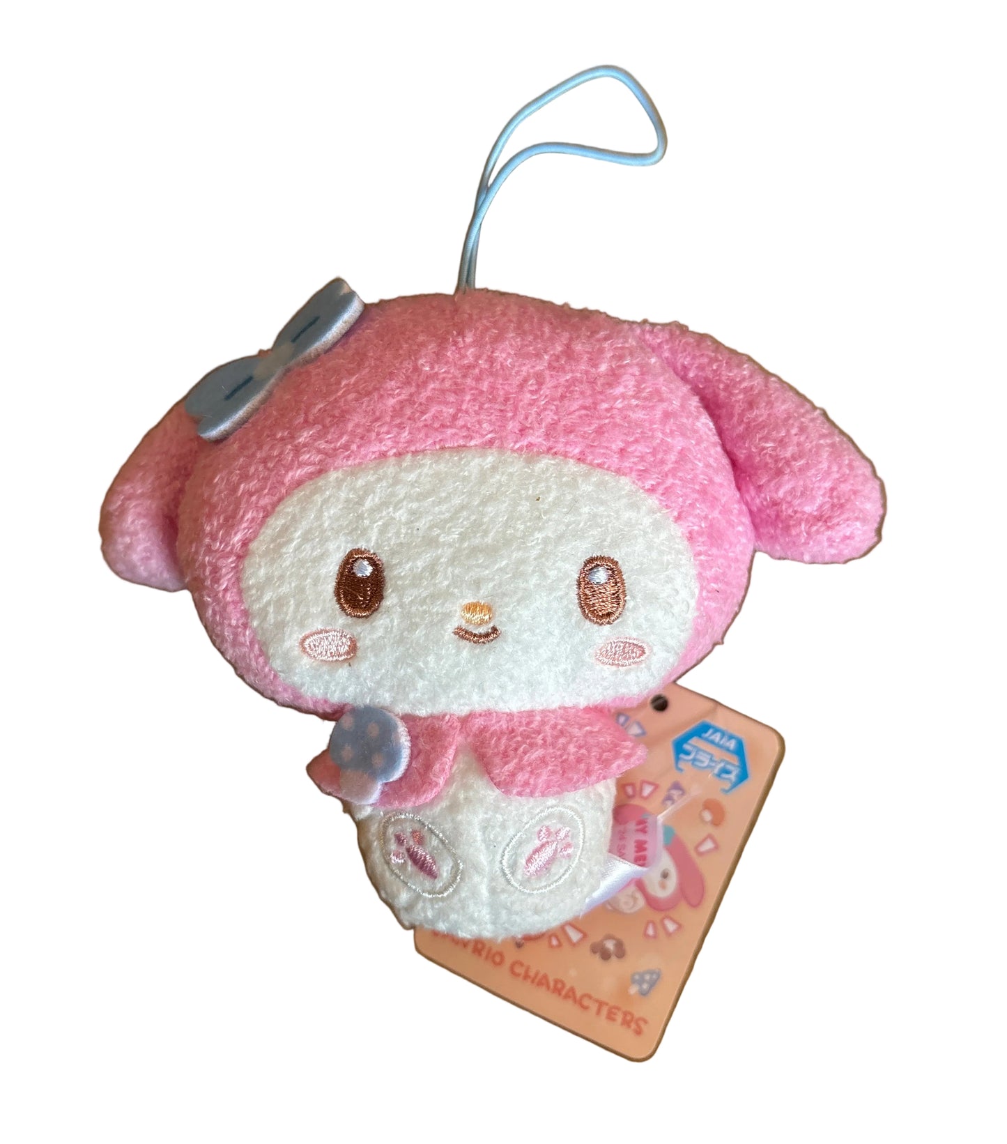 Melody Chibi Girl Japanese Sanrio Plush Keychain