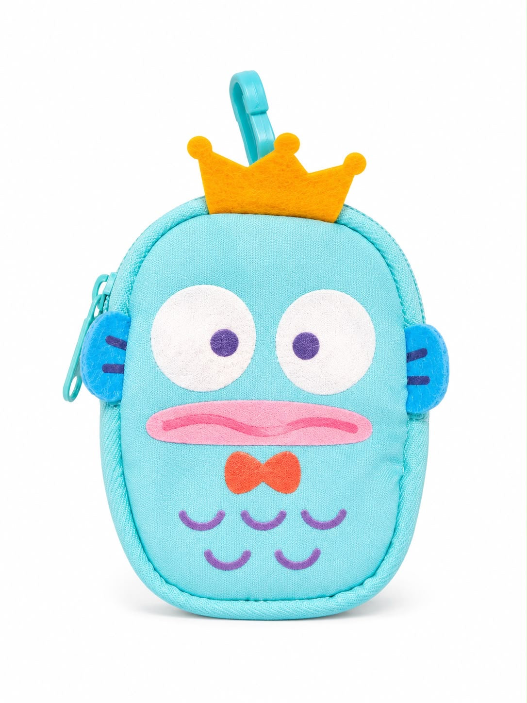 Hangyodon Face Coin Purse Japanese Sanrio Keychain