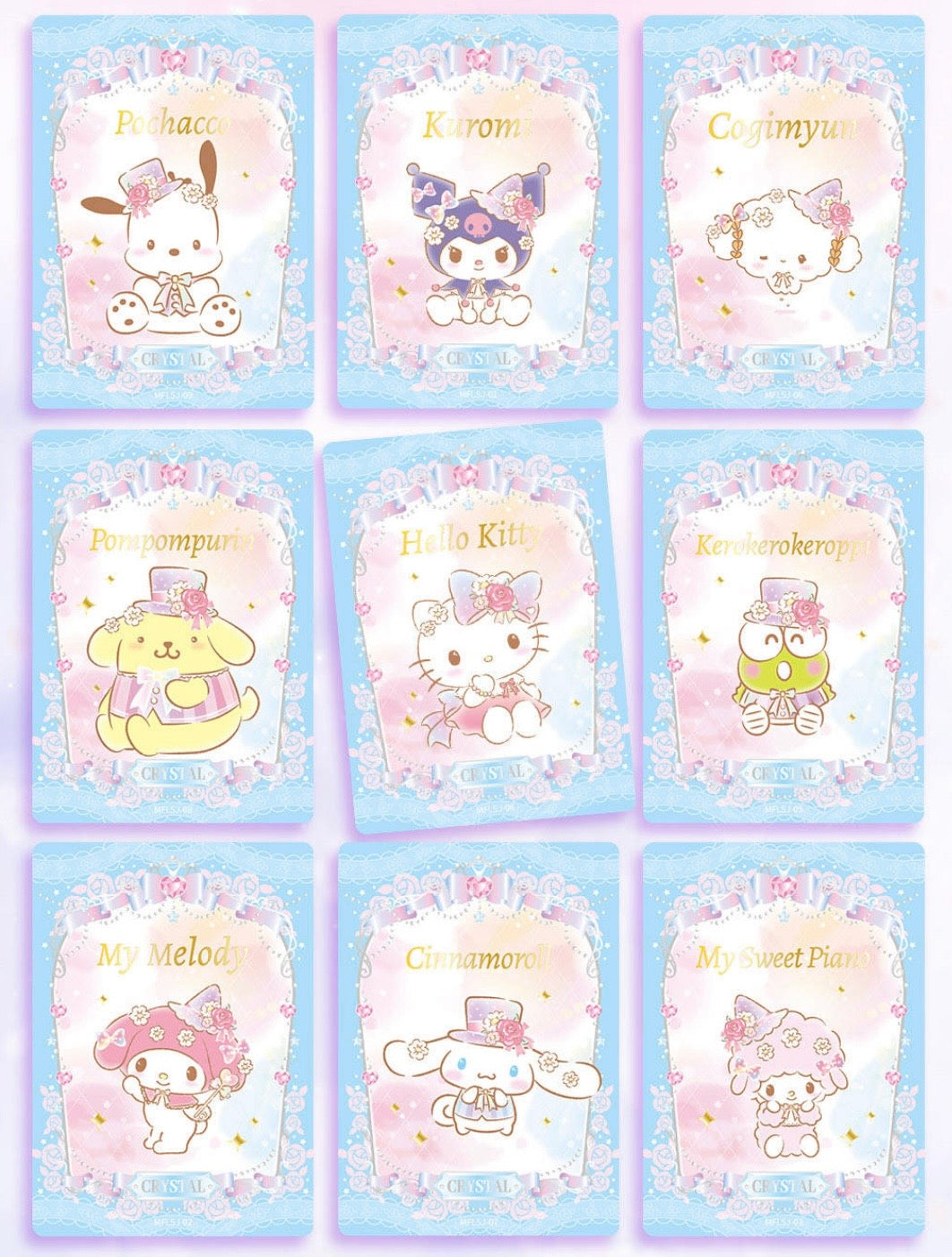 Vancards Sanrio Magical Diary Party Card Fun Slab