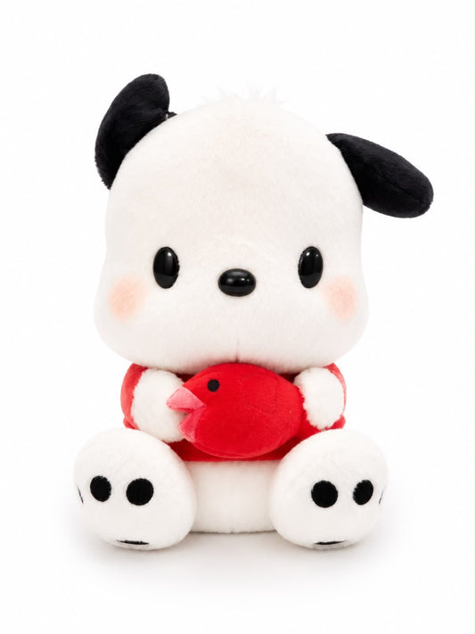 Pochacco Red Fish Japanese Sanrio Plush