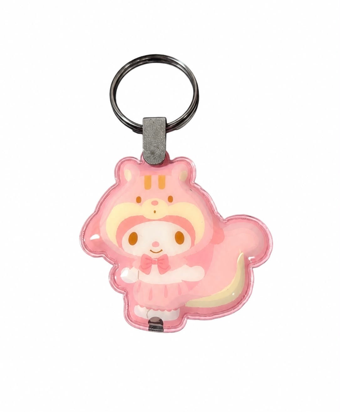 Melody Squirrel LED Light Up Japanese Sanrio Padded Keychain