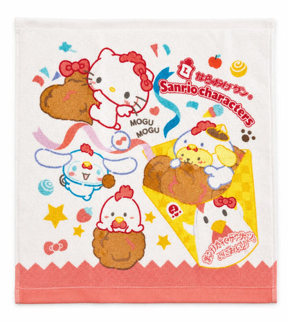 Sanrio Chicken Nuggets 2pc Japanese Sanrio Face Cloth