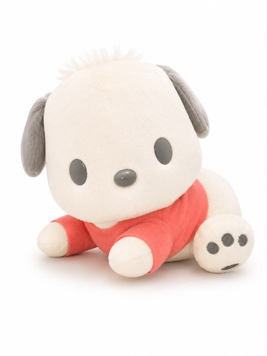 Pochacco Red Laying Japanese Sanrio Plush