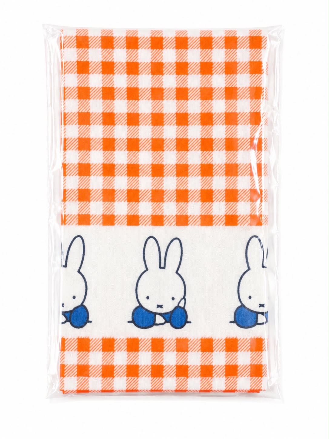 Miffy Gingham 52x52cm Japanese Handkerchief