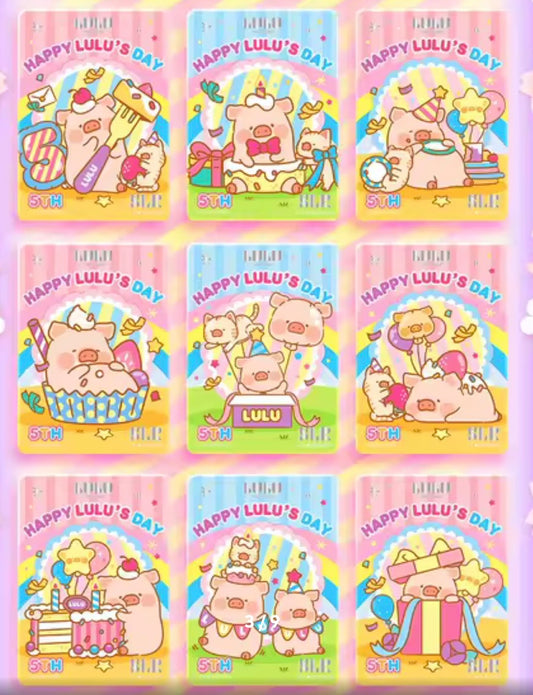 Always Lulu The Piggy Collectible Card Booster Pack