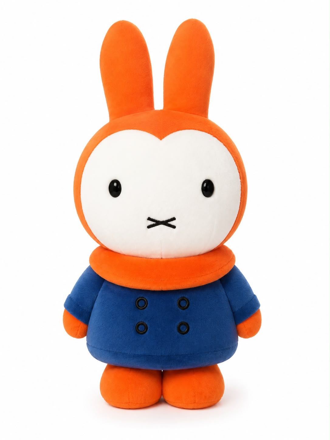 Miffy Orange/Blue Bunny Medium Japanese Mini Plush