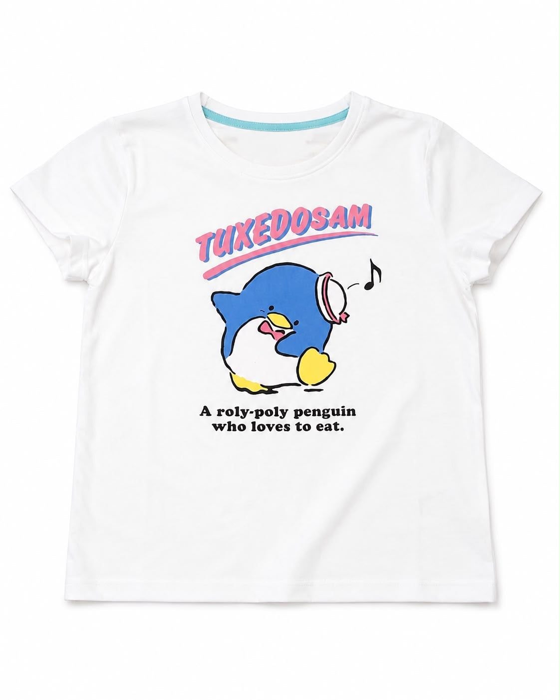 Tuxedo Sam White Size M (14) Japanese Sanrio T-Shirt