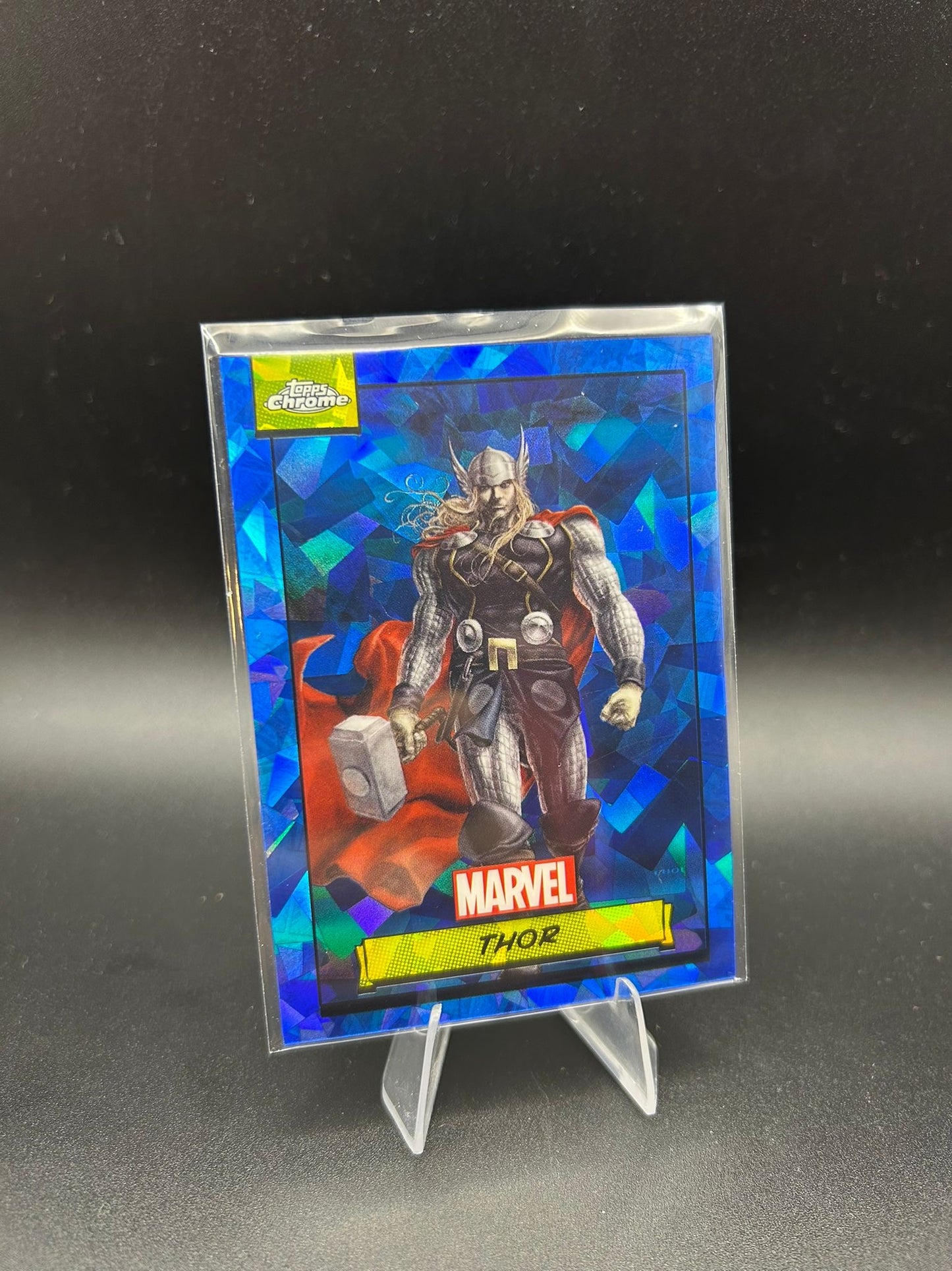 2024 Topps Chrome Marvel Thor Sapphire Base