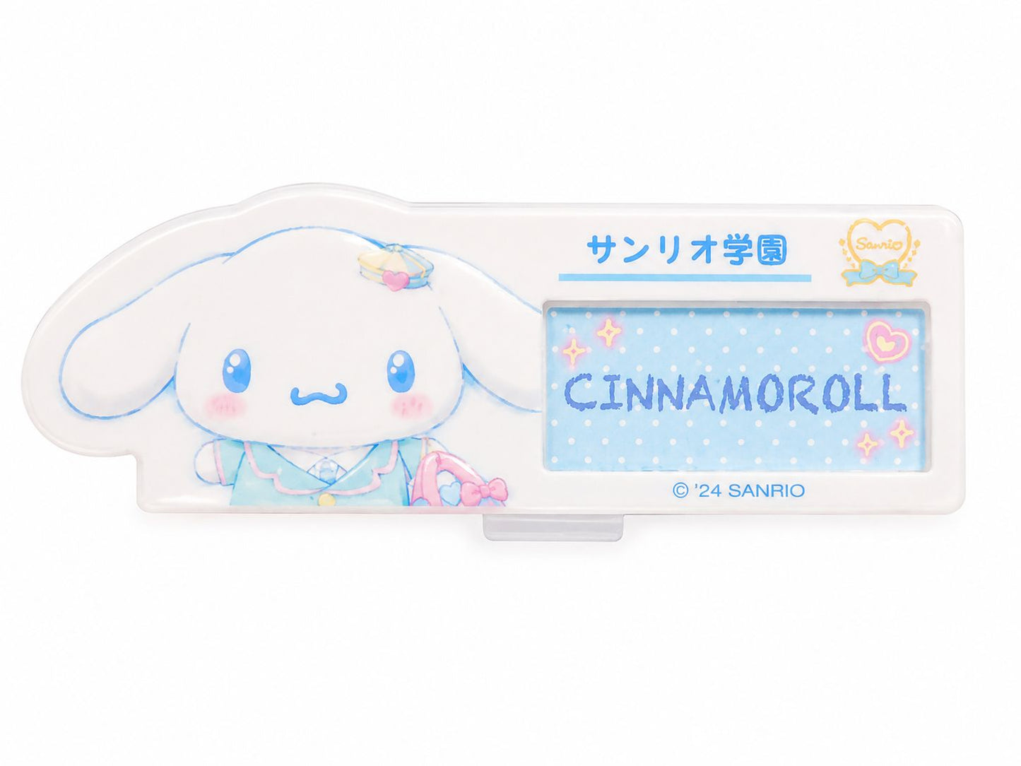 Cinnamoroll Name Badge Japanese Sanrio Clip