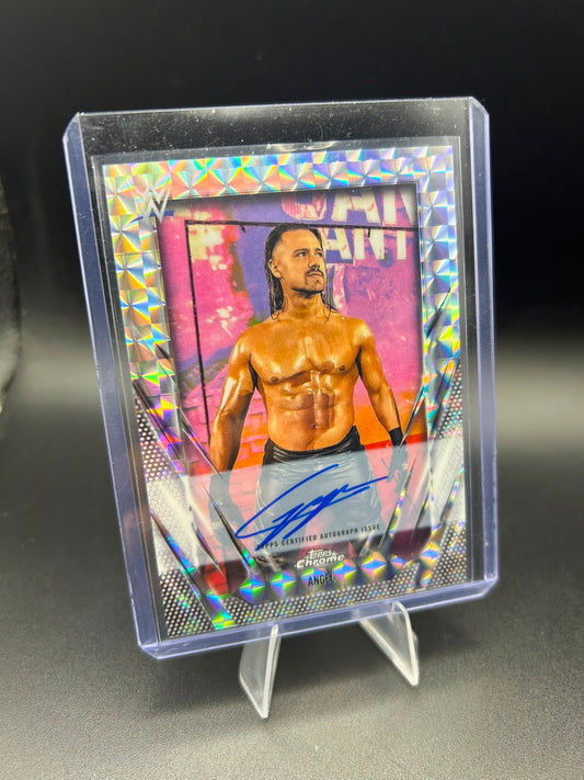2026 WWE Topps Chrome Angel Auto Geometric Breakers Delight