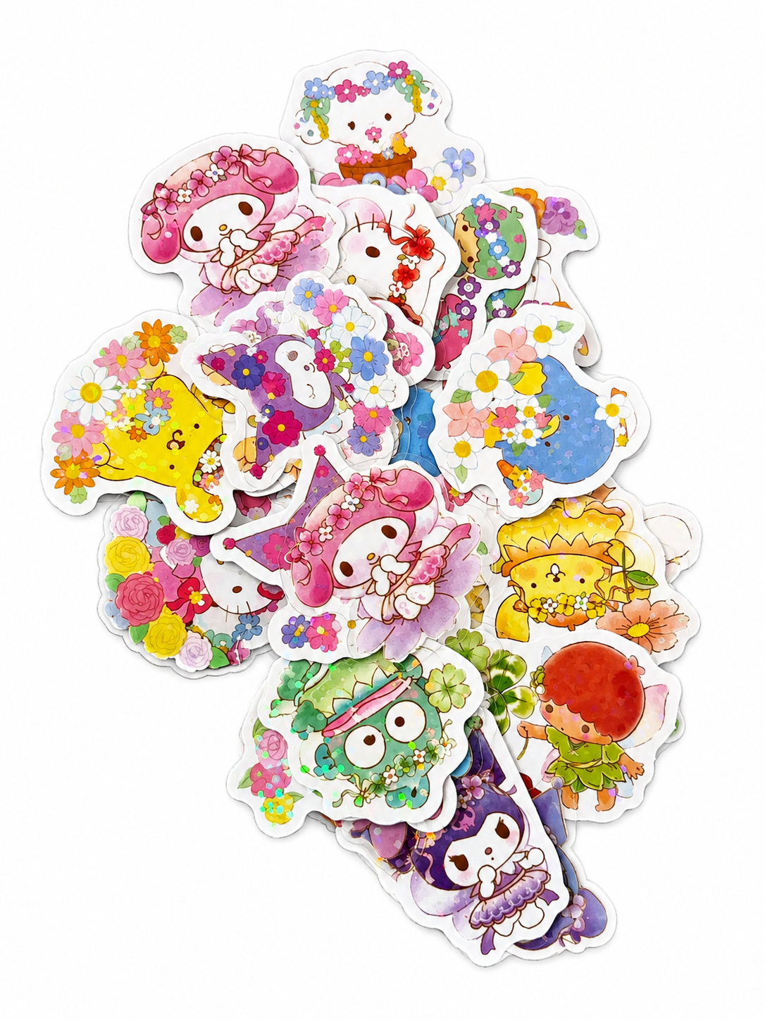 Flowers Sanrio 40pc Sticker Pack