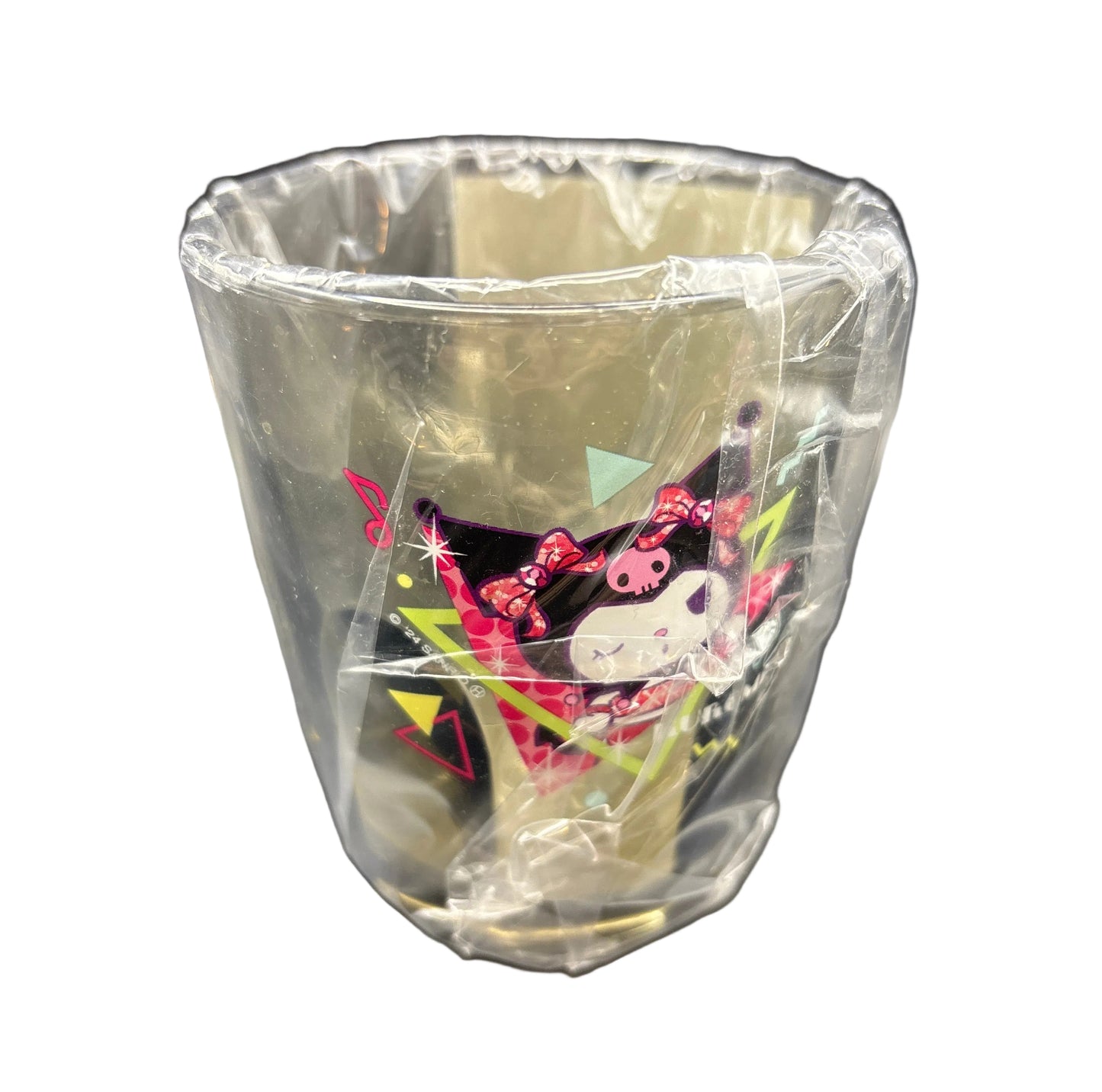 Kuromi Disco Plastic Tumbler Cup 250ml Japanese Sanrio
