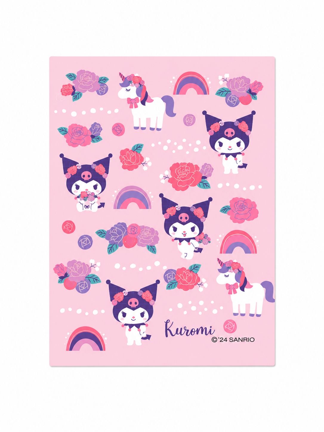 Limited Edition Kuromi 10pc Sanrio Card Sleeves