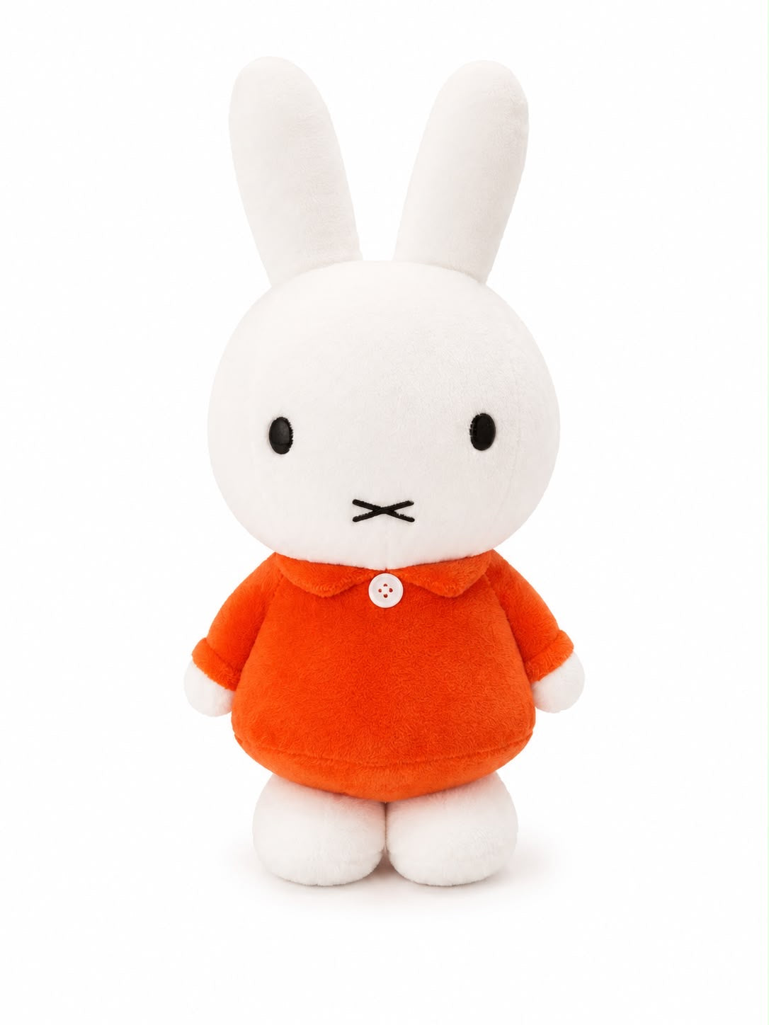 Miffy Orange Suit Bunny Japanese Medium Plush