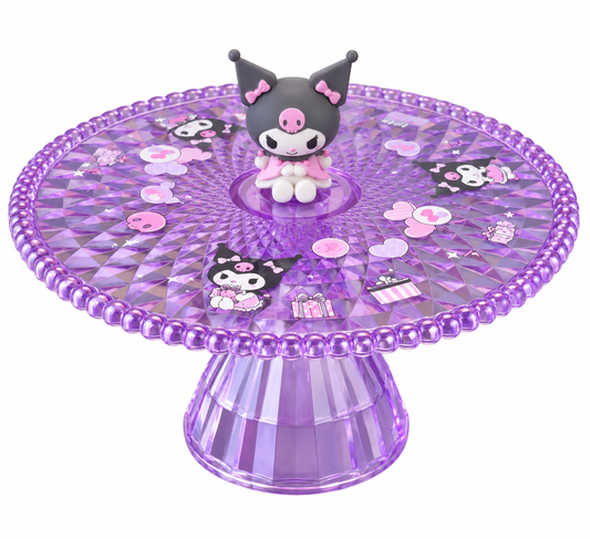 Kuromi Purple Japanese Sanrio Trinket Display Stand
