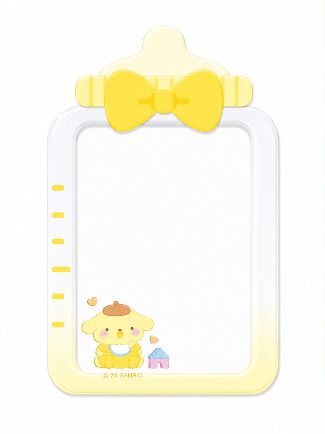 Bottle Baby PomPomPurin Japanese Sanrio Card Toploader