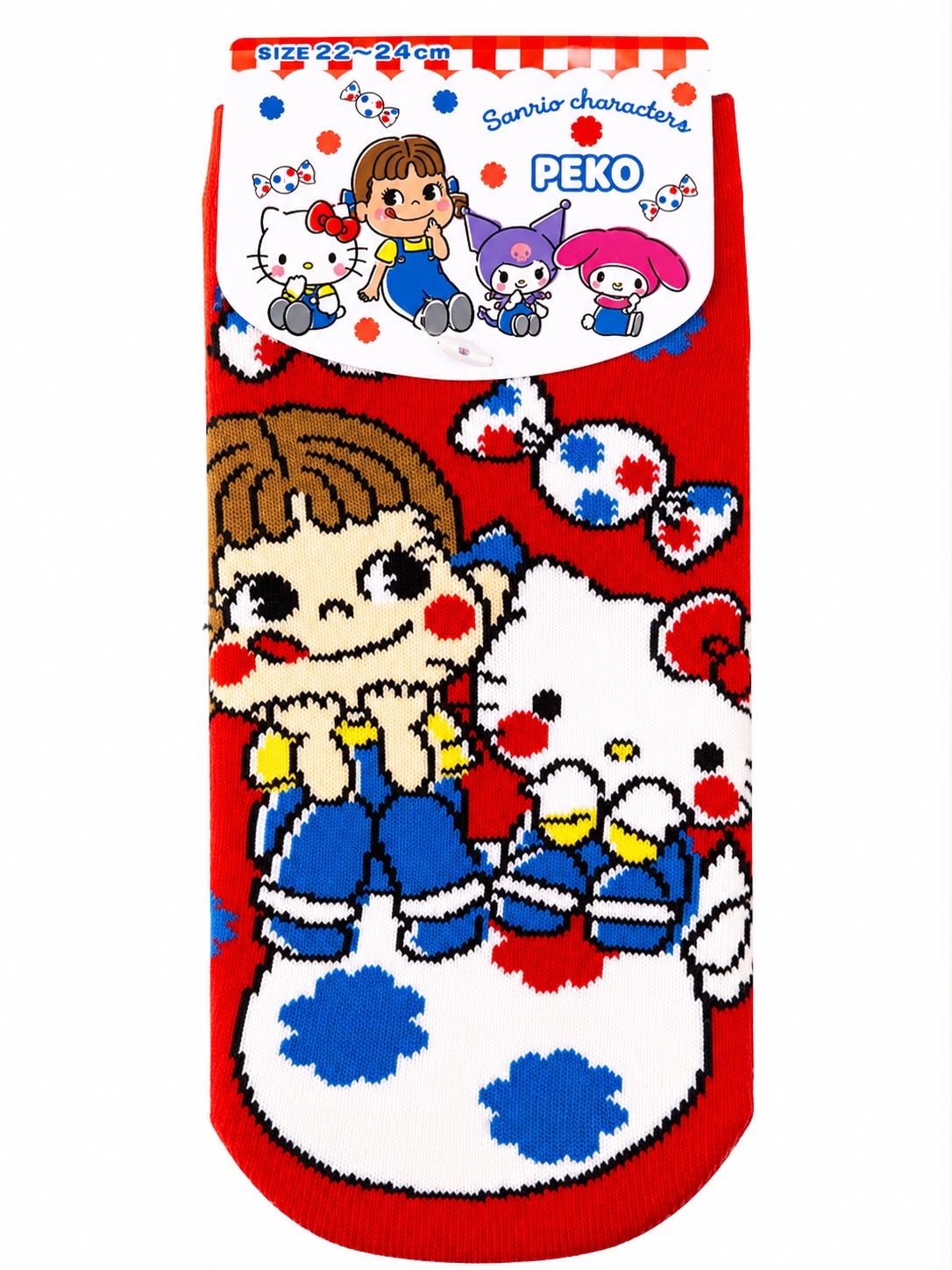 Hello Kitty x Peko 22-24cm Japanese Sanrio Socks