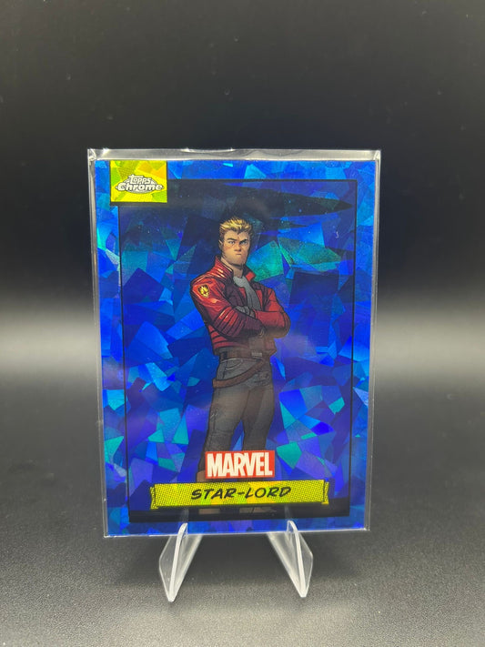 2024 Topps Chrome Marvel Star-Lord Sapphire Base
