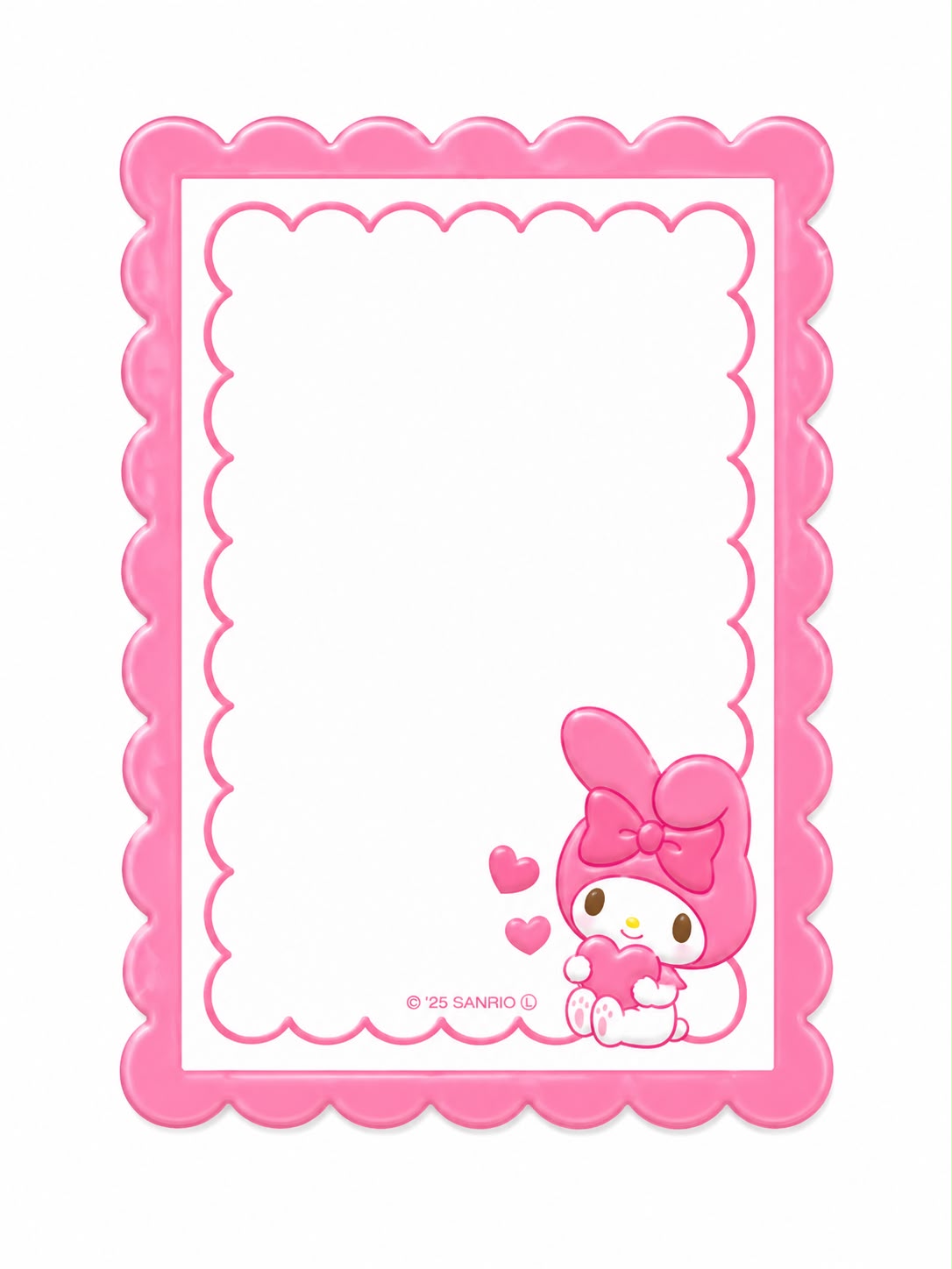 Wiggly Melody Japanese Sanrio Card Toploader