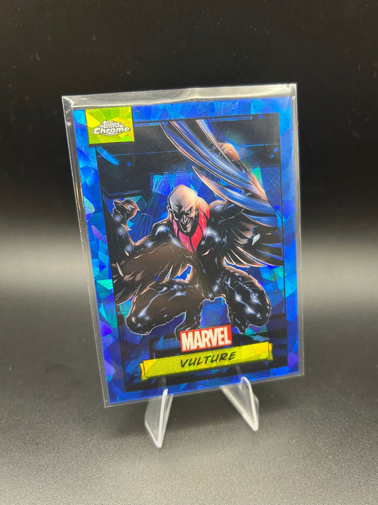 2024 Topps Chrome Marvel Vulture Sapphire Base
